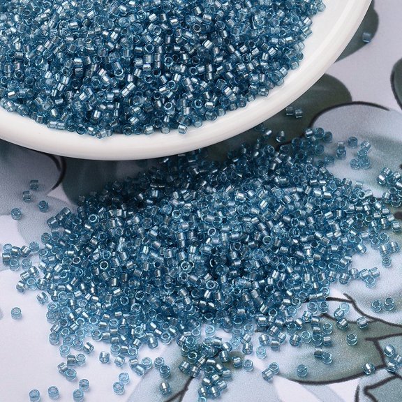 MIYUKI Beads Cylinder Japanese Seed Beads 11/0 (DB2383) Inside Dyed Dusk 1.3x1.6mm Hole: 0.8mm 2000pcs/10g