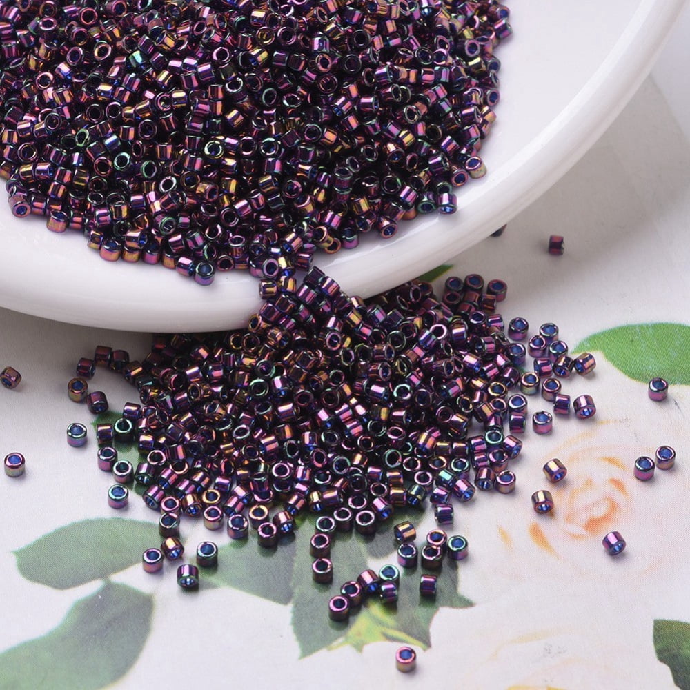 4000pcs Metallic Delica Beads (1.6mm) - 20g Glass Seed Beads For Jewelry Making, Bracelets, Embroidery - View #6