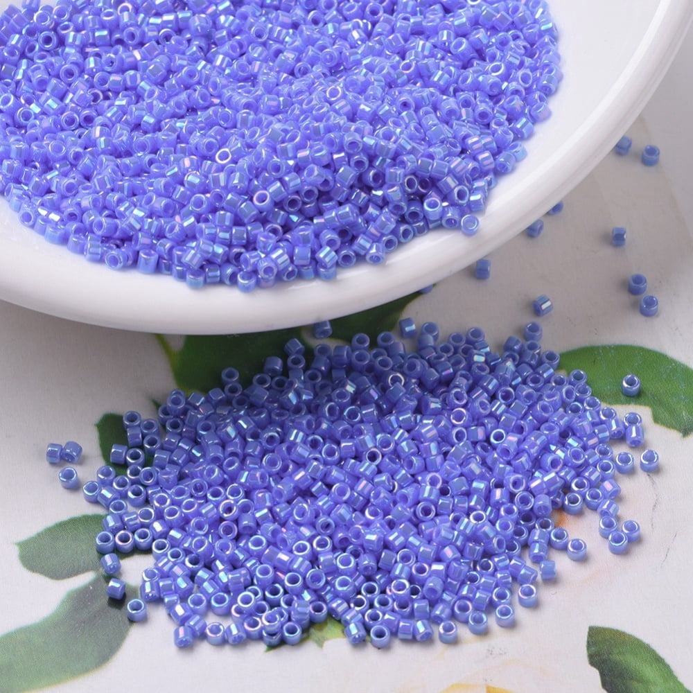 MIYUKI Delica Beads Cylinder Japanese Seed Beads 11/0 (DB0167) Opaque ...