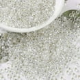 thumbnail image 1 of MIYUKI Round Rocailles Beads Japanese Seed Beads 8/0 (RR1) Silverlined 3mm Hole: 1mm about 422~455pcs/10g, 1 of 4