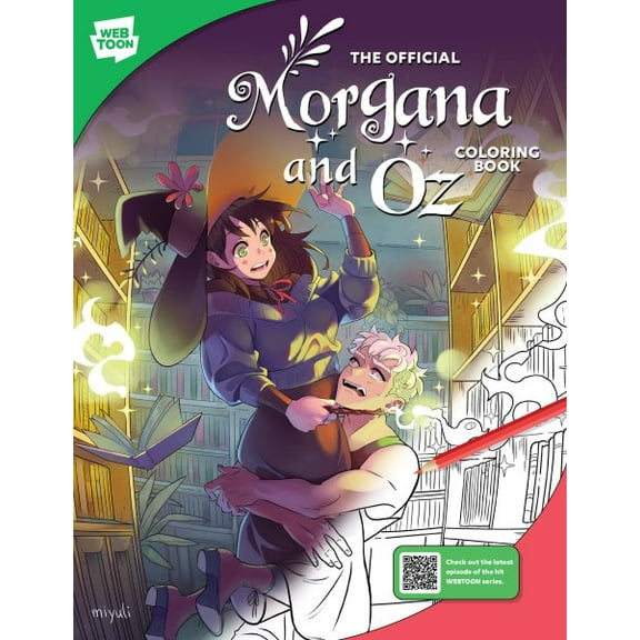Pre-Owned MIYULI: The Official Morgana and Oz Coloring Book: 46 Original Illustrations to Color and Enjoy (Paperback)