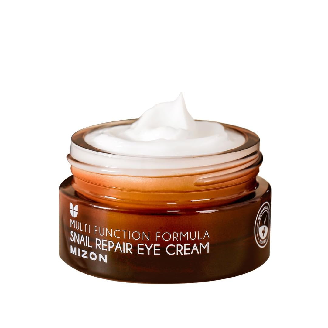 MIZON Snail Line Snail Repair Eye Cream, natural treatment, wrinkle treatment, fine line, hydrating, healthy skin, Korean skincare 0.84 oz