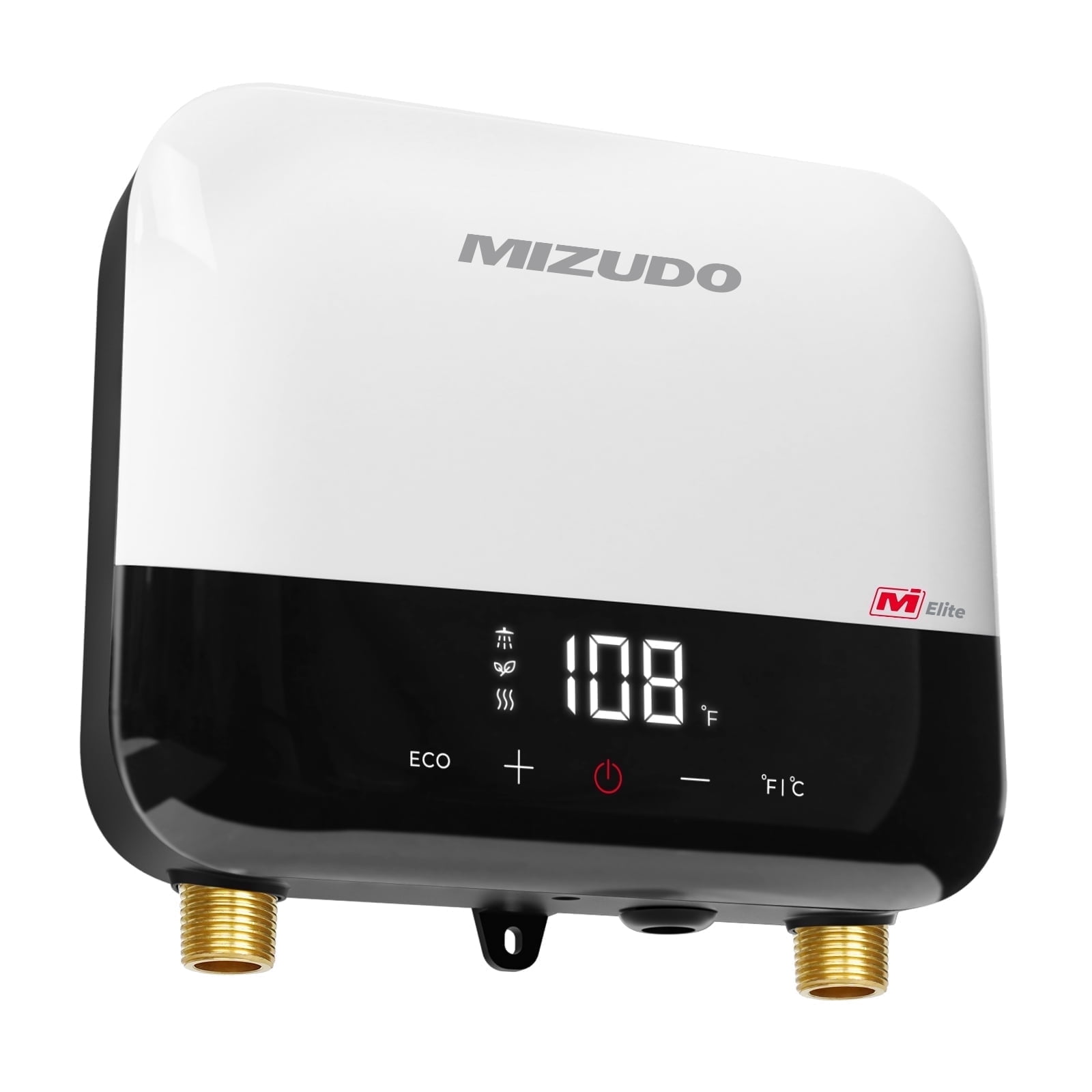 Mizudo Elite 3.5 kW 0.68 GPM 120-Volt Point of Use Tankless Electric Instant Hot Water Heater, White