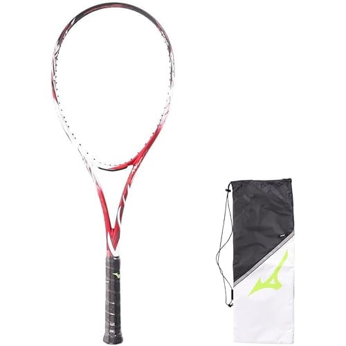 MIZUNO] F SPEED V-01 F SPEED V-01 63JTN253 62 Red Soft Tennis 