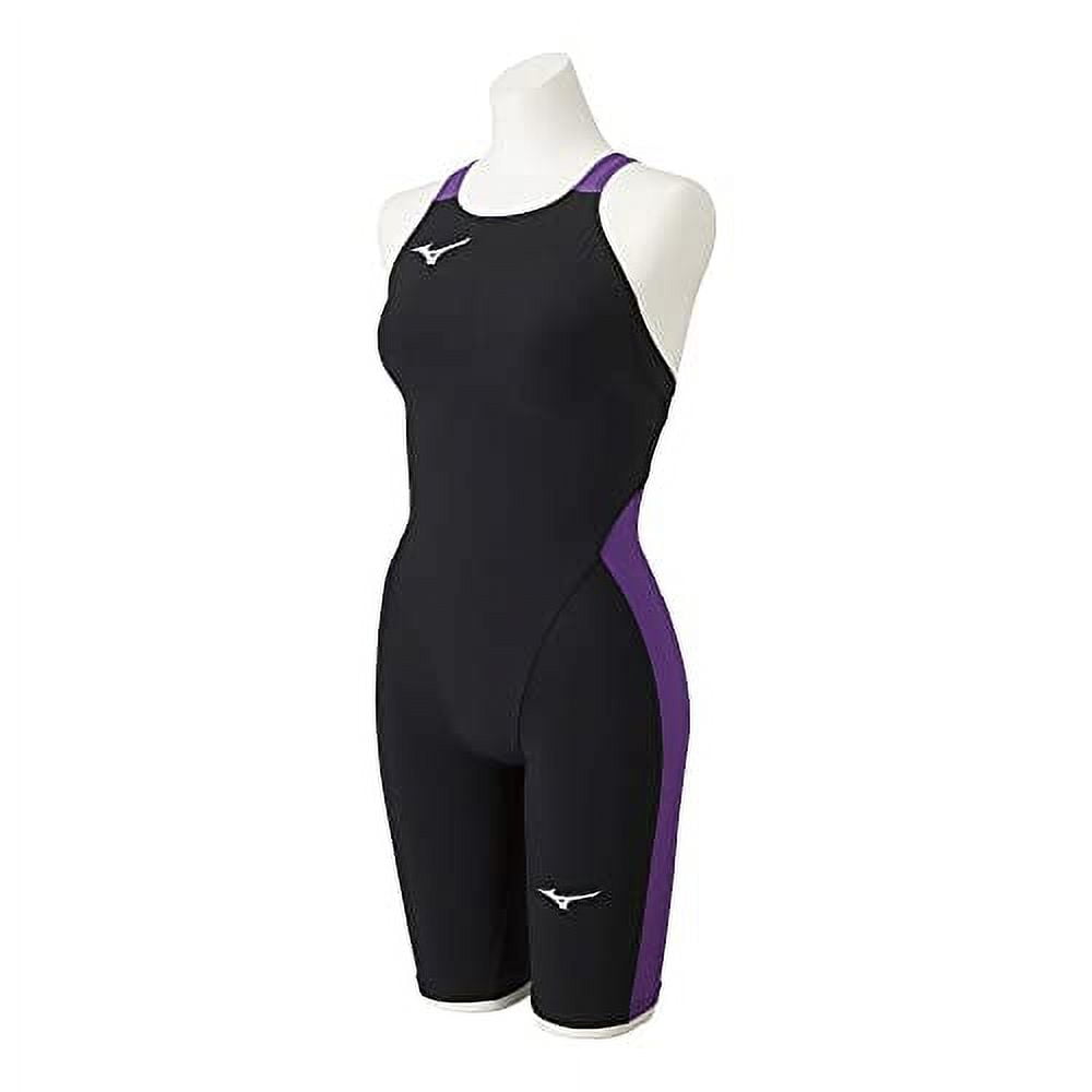 MIZUNO Swim Swimming Challenge Swimmer Women's MX SONIC αII Half Suit  N2MG2211 97: Black x Violet Size: 2XS FINA (International Swimming  Federation) 