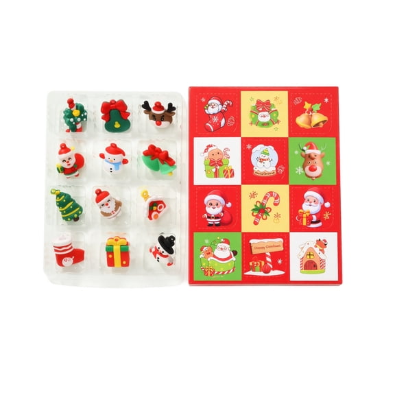 MInHoues Christmas Advent Calendar 2026, 12 Days of Countdown Calendar with 12Pcs Christmas Animals Toys, Christmas Party Favors Stocking Stuffers
