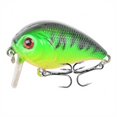 thumbnail image 1 of MInHoues Floating Crankbait Fishing Lure, 1.77" Hard Plastic Artificial Swimbait with Treble Hooks, Realistic Wobbling Bait for Bass and Trout, Freshwater Saltwater Tackle Gear, 1 of 5