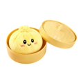 thumbnail image 1 of MInHoues Mystery Plush Dumpling Squishies, 5.9" Sensory Stress Relief Steamed Dumpling Stuffed Toys, Giant Dumpling Fidget Toys for Kids Adults Anxiety Relief Party Favor, 1 of 5