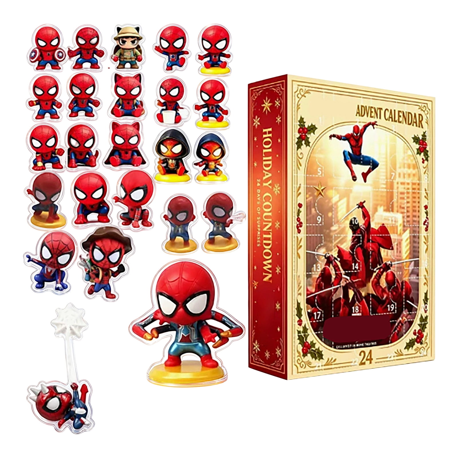 MInHoues Spider Advent Calendar 2026, 24 Days of Christmas Countdown ...