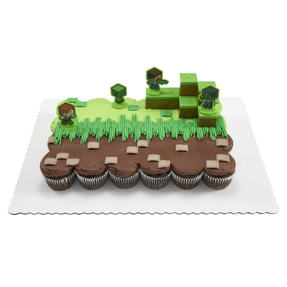 MInecraft Cupcake Cake
