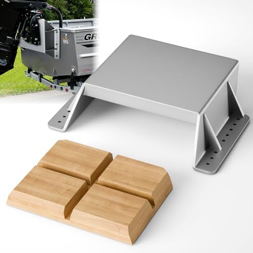 MJ-1-DP 4'' Jack Plate Setback Small Engine,Jackplate for Outboard Motors Up to 35HP,Manual Add Distance Between Engine and Transom (Wooden Mounting Block Included)$$Watercraft