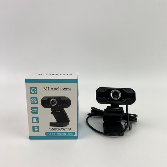 MJ Aoelaoxms Webcams,HDPro Webcam, Widescreen Video Calling and Recording,1080p Camera,Desktop or Laptop Webcam