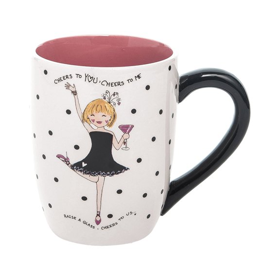 "Cheers To Everything" Ceramic Coffee Mug 16oz