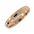 thumbnail image 1 of MJ Metals Jewelry Men/Women 4mm Thin Rose Gold Plated Ring Tungsten Carbide Wedding Ring Size 9.5, 1 of 5