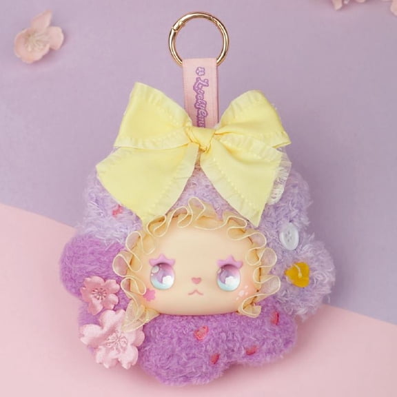 LOVELY EMMA Flower order Series rubber-faced plush blind box Soft Stuffed Toy Pendant, Perfect Gift for Kids & Adults, Random Style