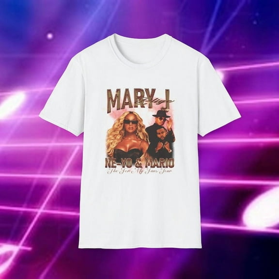 MJB Queen of Hip Hop Soul For My Fans Tour Shirt, Mary J Blige Fans Concert Apparel, Music Lover Gift Tee, R&B Tour Merchandise, Hip Hop Music