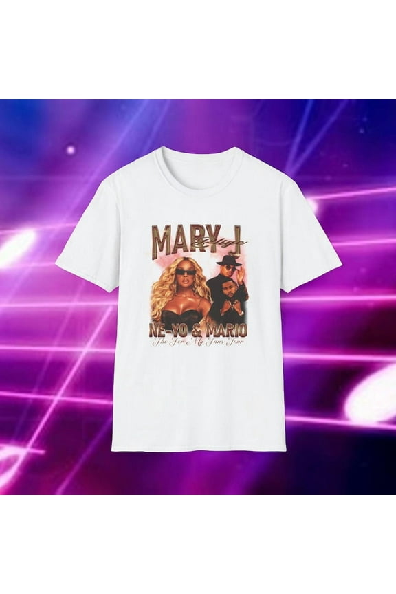 MJB Queen of Hip Hop Soul For My Fans Tour Shirt, Mary J Blige Fans Concert Apparel, Music Lover Gift Tee, R&B Tour Merchandise, Hip Hop Music