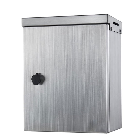 MJBOX SD-17x12x6 Steel Electrical Enclosure Box - Double Compartment Design, Indoor Outdoor Protective Junction Box