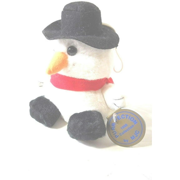 MJC Avalanche Snowman Cushy Critter Plush
