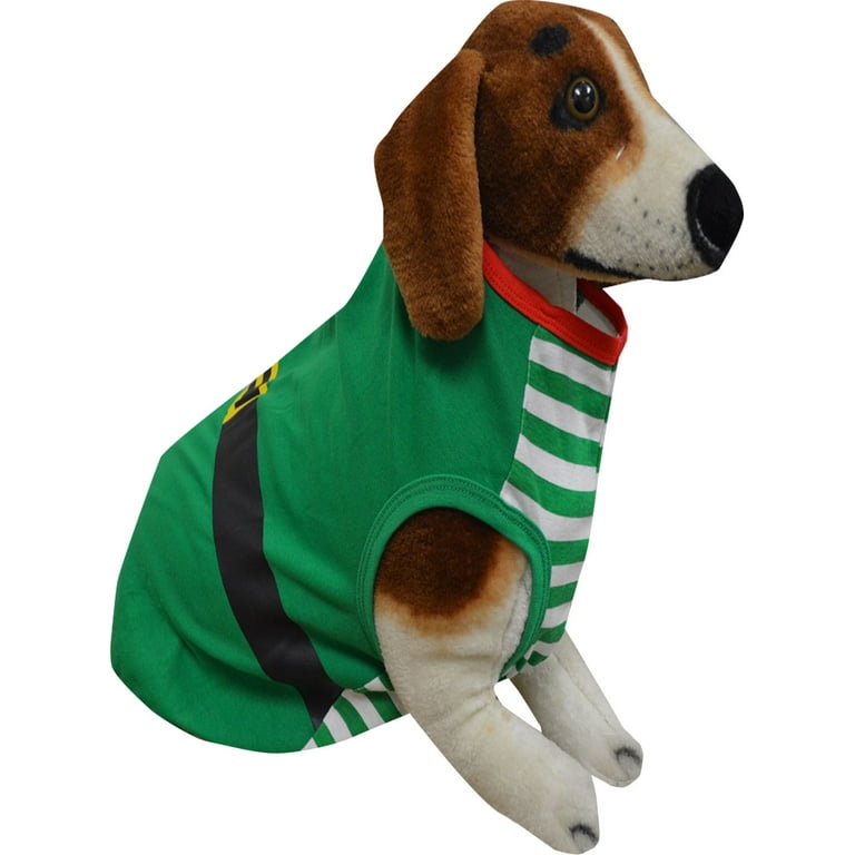 Santa's helper 2025 dog costume