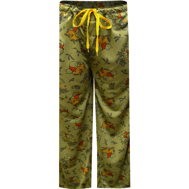 Sleepwear Piglet Mens Pyjamas Piglet In Bed Men's Botanical Green