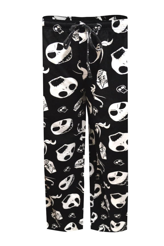 Mens Nightmare Before Christmas Jack Skellington Cotton Lounge Pant (XXX-Large)