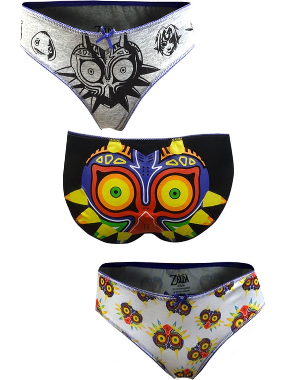 Women's Nintendo's The Legend of Zelda Majora's Mask 3 Pack Panty