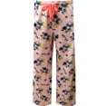 thumbnail image 1 of MJC Womens Disney Princess Snow White Pink Cotton Loungepants, 1 of 2