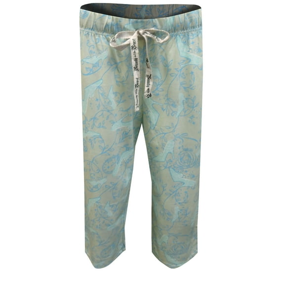 MJC Womens Disney's Cinderella Glass Slipper at Midnight Cropped Pants (Medium)