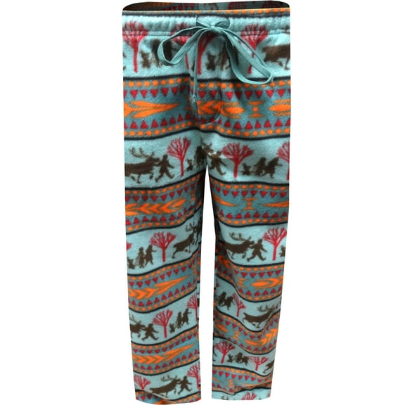 MJC Womens Disney's Frozen 2 Fair Isle Fleece Jogger Lounge Pants (Small)