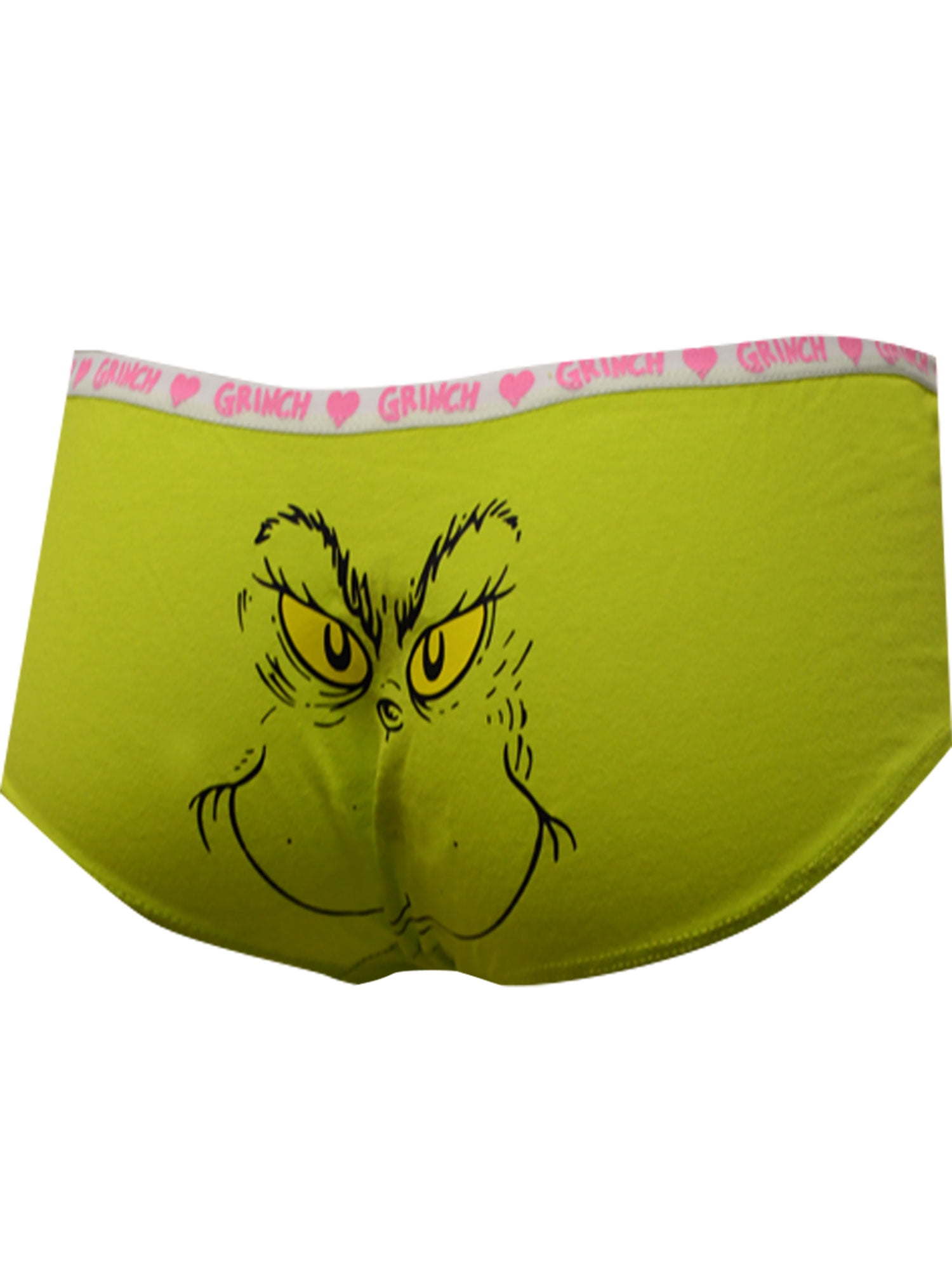 Mjc Womens Dr. Seuss Grinning Grinch Green Hipster Panty (Small) Mjc Womens Dr. Seuss Grinning Grinch Green Hipster Panty (Small)
