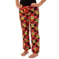 thumbnail image 1 of Dr Seuss Woman's The Grinch Buffalo Plaid Plush Fleece Pants Juniors Lounge Pajama Pants w/ Adjustable Elastic Waistband, 1 of 6