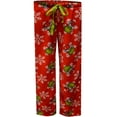 thumbnail image 1 of MJC Womens Dr. Seuss The Grinning Grinch Snowflake Plush Lounge Pants (Large), 1 of 1