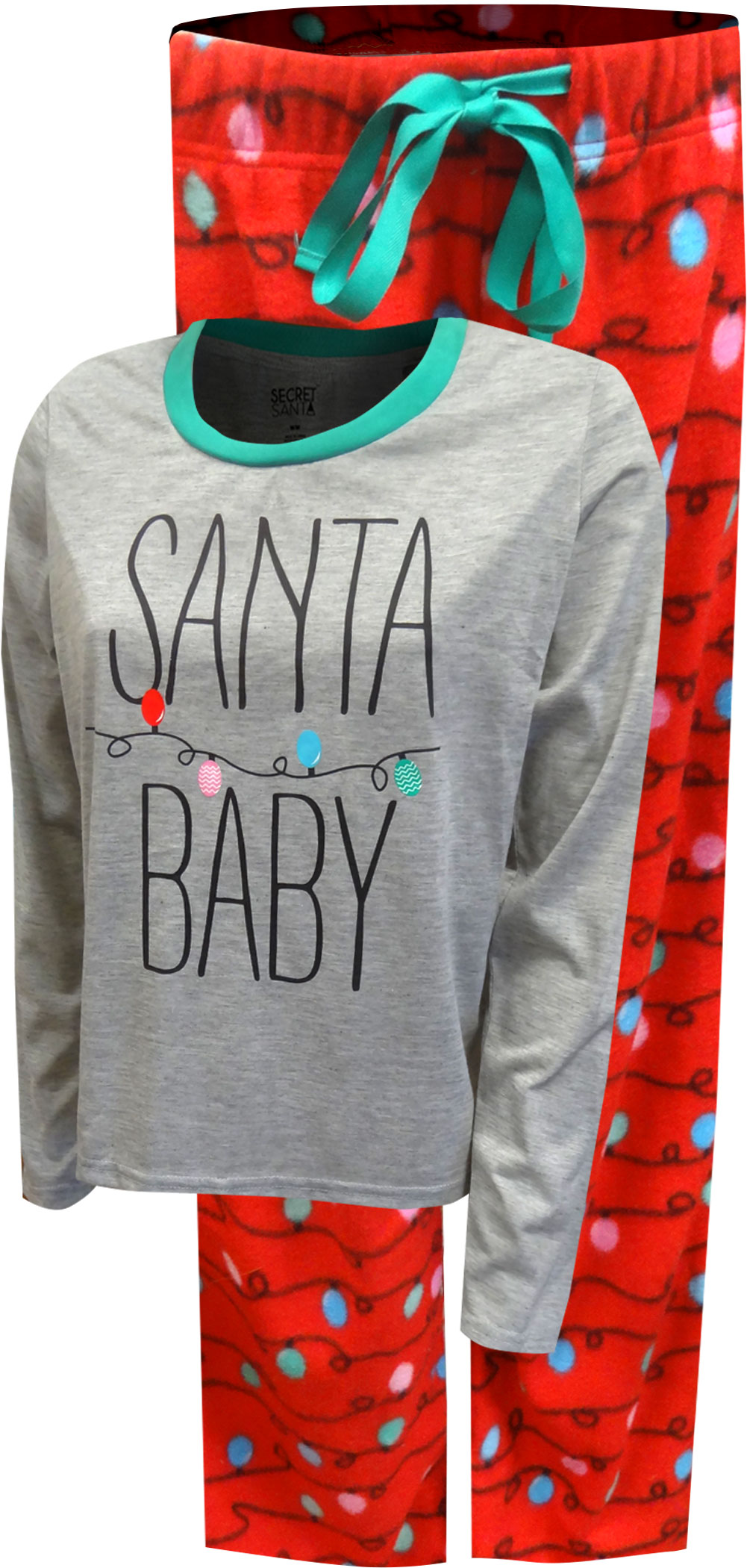Santa baby women's pajamas sale