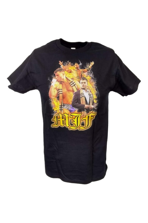 MJF Maxwell Jacob Friedman Mens Black T-shirt