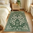 thumbnail image 1 of MJIAexp 3'x5' Snake Area Rugs,Washable Rugs for Living Room,Soft Vintage Bedroom Rug, Botanical Non Slip Ultra Thin Floor Carpet for Dining Room Home Office, 1 of 8