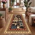 thumbnail image 1 of MJIAexp Runner Rug 3x6 Runners for Hallways,Kitchen Rugs Non Slip Washable Entryway Carpet Runner,Soft Bear Runners for Bathroom Bedside Holiday Decor 3'x6', 1 of 7