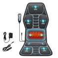 thumbnail image 1 of MJK Back Massager for Car and Home, Full Body Electric Car Massager with Heat Mat Seat Cushion Chair Pad Massager with 9 Vibration Massage Nodes, 1 of 17