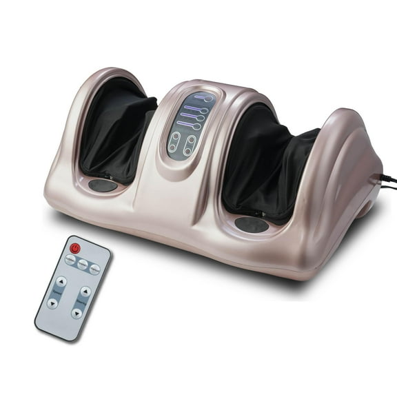 MJK Shiatsu Foot Massager with Heat for Circulation, Kneading and Rolling Massage Feet Leg Calf Ankle with Remote, Gifts for Family