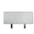 thumbnail image 1 of MJL Furniture Designs MJL Furniture Ali Button Tufted Silver Grey Upholstered Headboard California King, 1 of 5