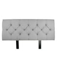 thumbnail image 1 of MJL Furniture Designs MJL Furniture Sachi Silver Diamond Tufted Upholstered Headboard Full, 1 of 11