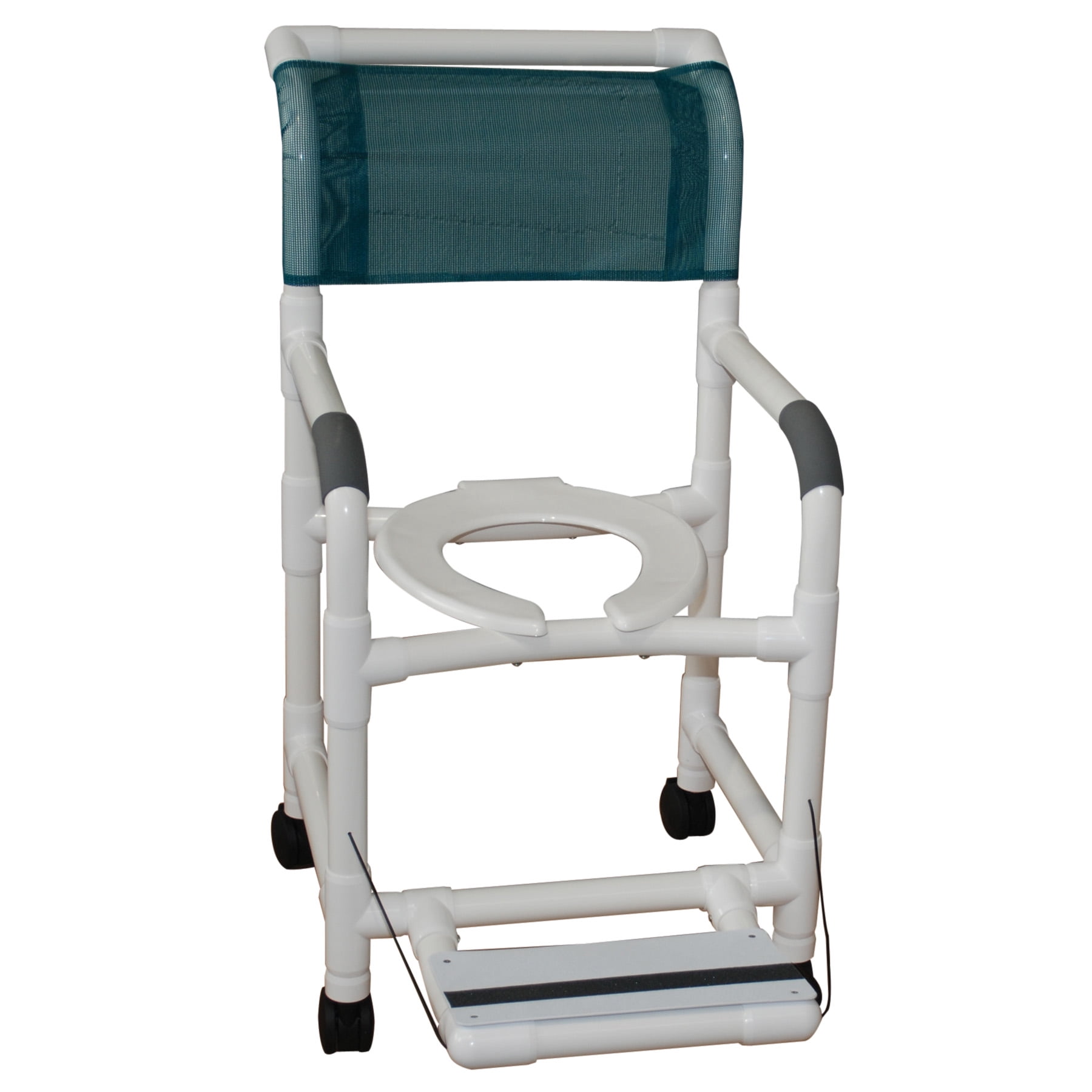 MJM International 118-3TW-FF Shower Chair with Folding Footrest