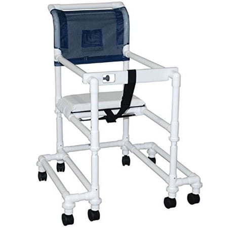 MJM International 118-3TW-SSDE-10-QT-C Shower Chair 18 in.