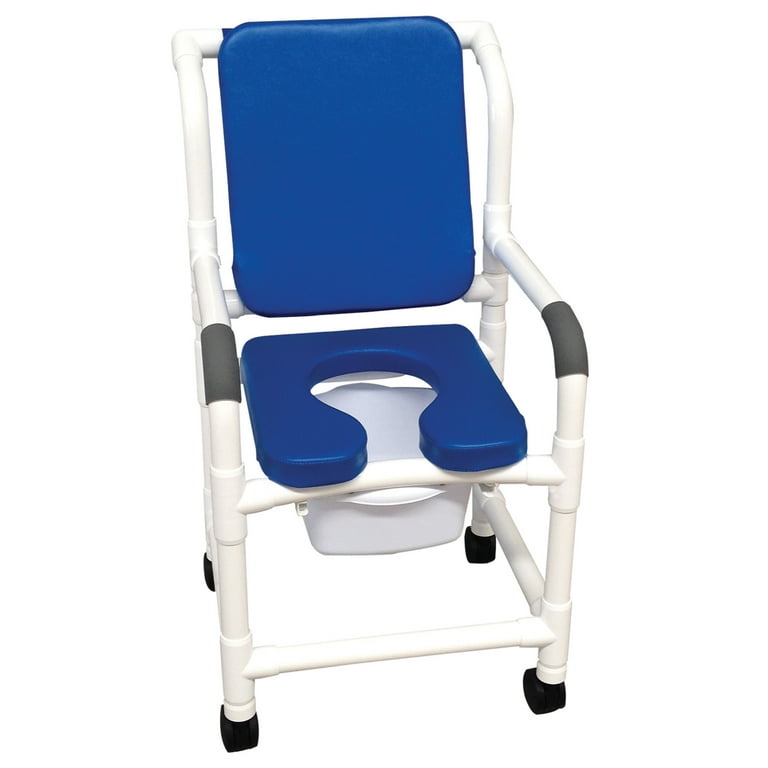 BLUE deluxe Shower chair 18 BLUE deluxe Shower chair 18