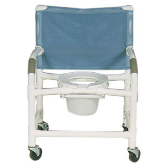MJM International 126-4-NB Shower- Commode Chair