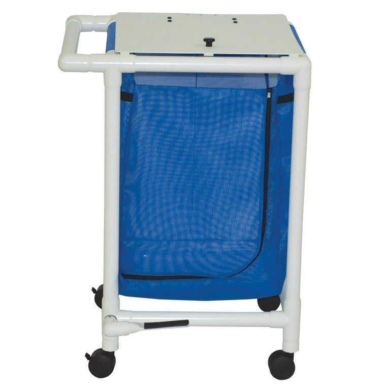 Single hamper with mesh bag - push/pull handle Single hamper with mesh bag - push/pull handle