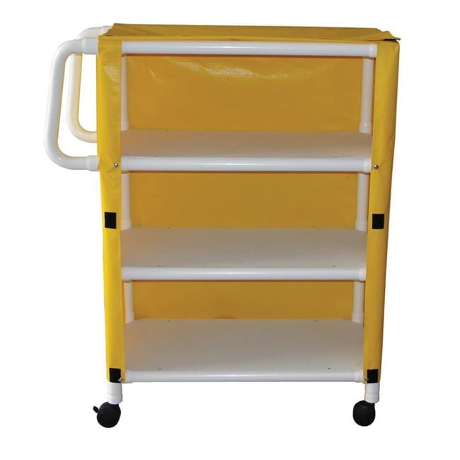 3-Shelf utility / linen cart with mesh or solid vinyl cover 3-Shelf utility / linen cart with mesh or solid vinyl cover