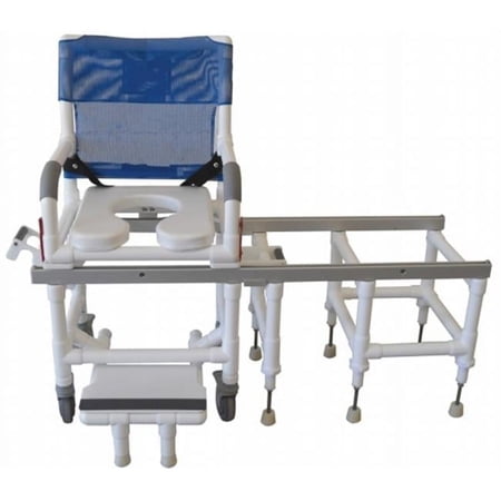MJM International Deluxe All Purpose Dual Showder Chair/Transfer Bench