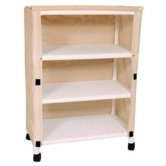 MJM International E332-3C Echo Linen Cart