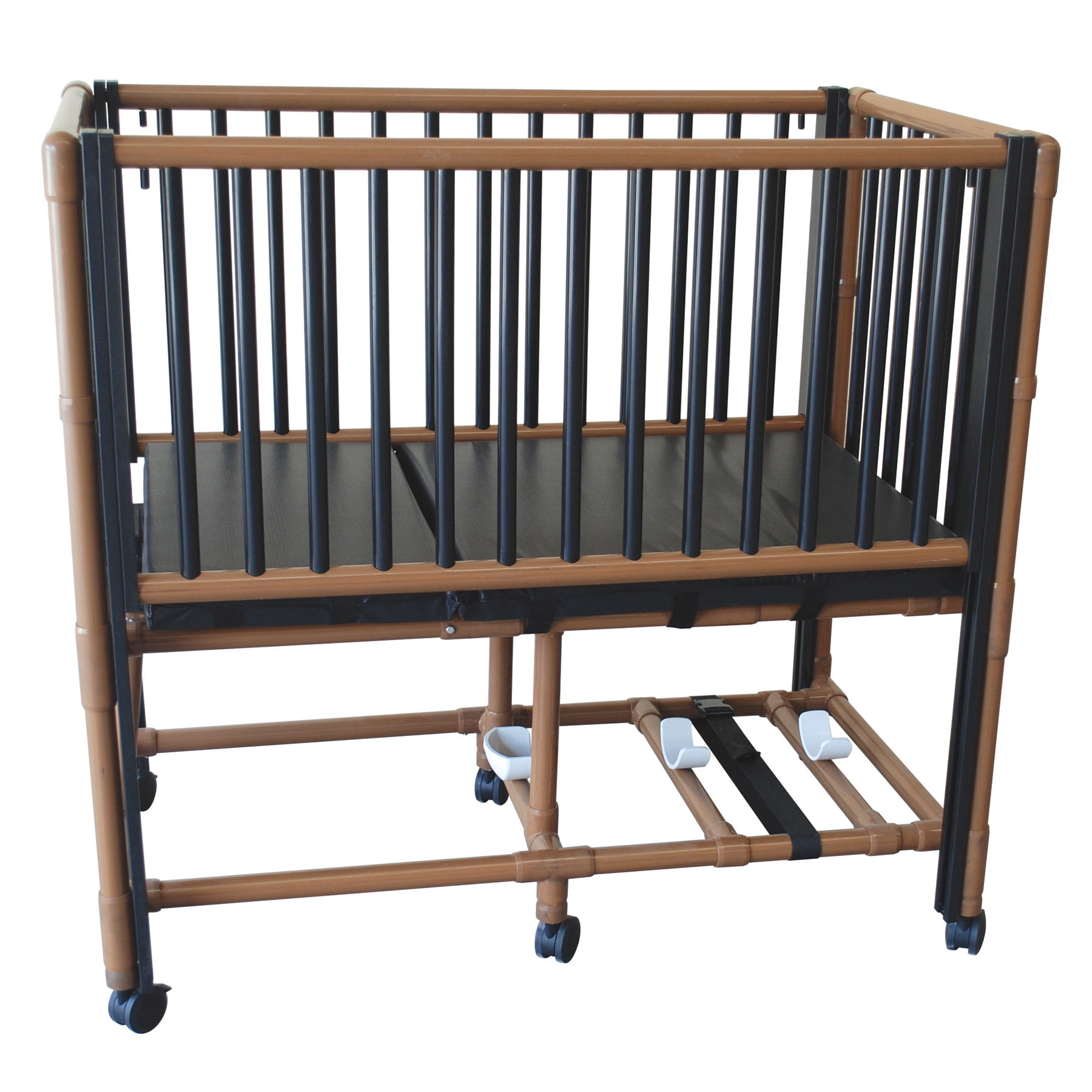 MJM International WT985 WoodTone Pediatric Crib Bed